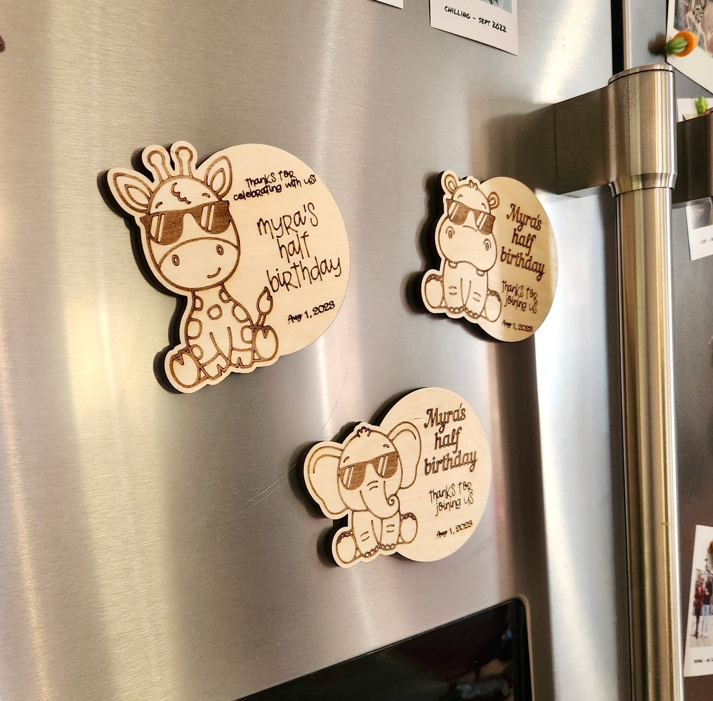 Elephant-y with Love Birthday Fridge Magnet Favor