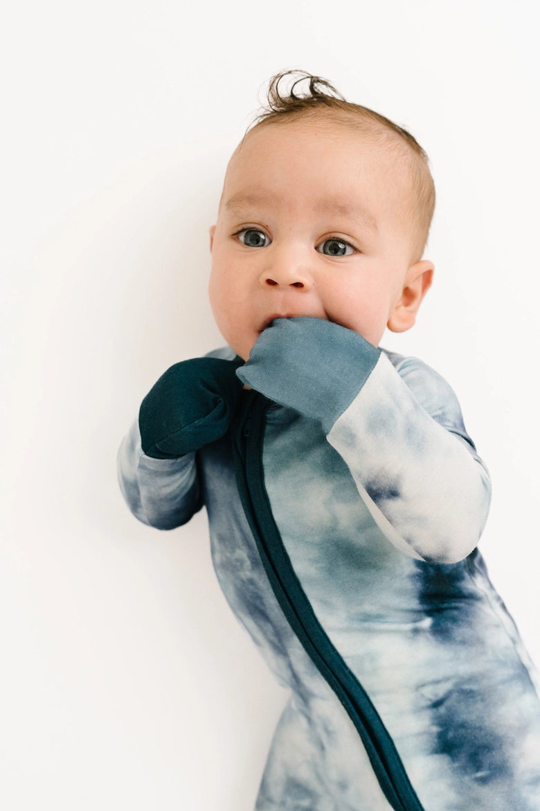 Blue Tie Dye Bamboo Sleeper