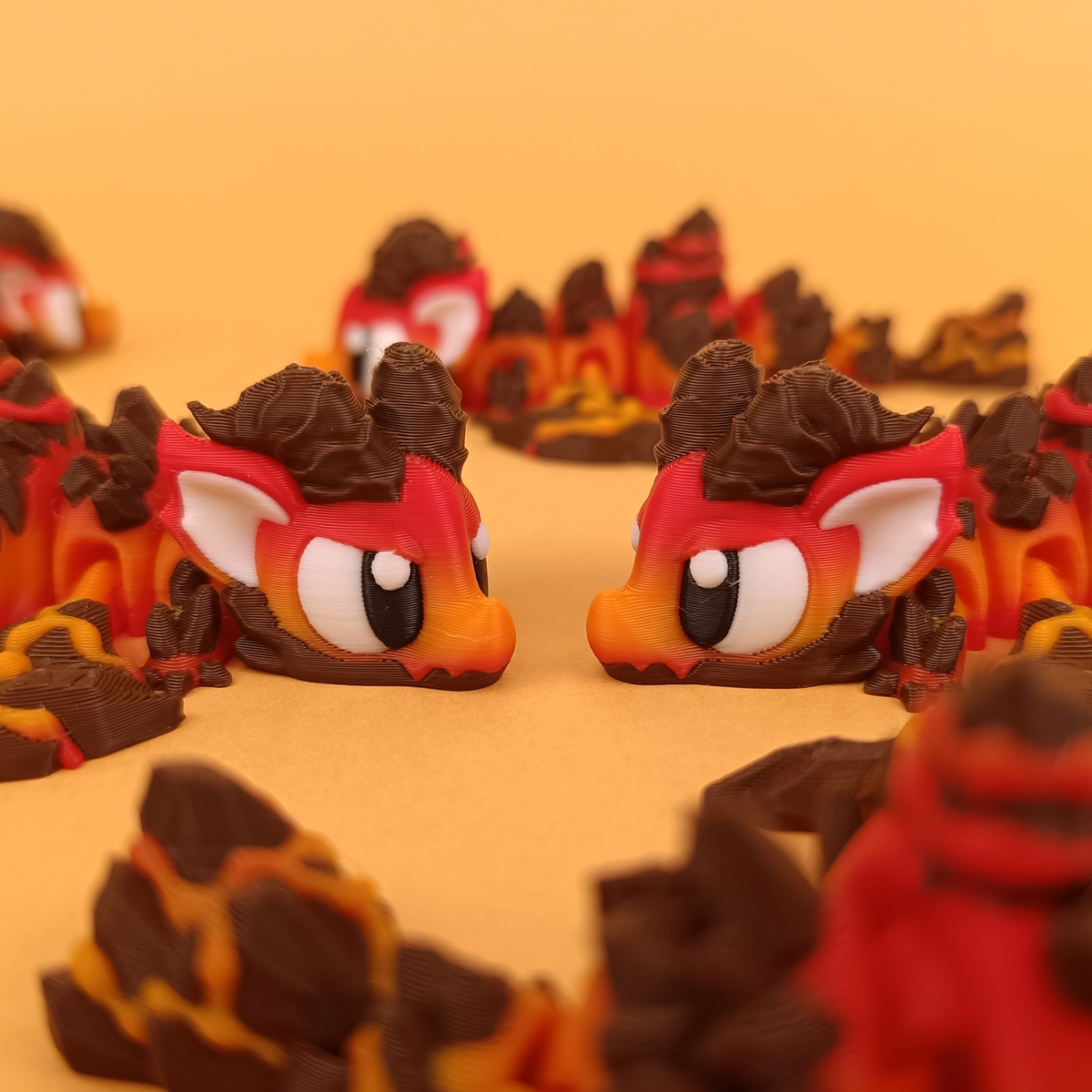 Example included in Dragon Bundle 3 — Set of 5: Mini Lava Dragon; complete-group image pending.