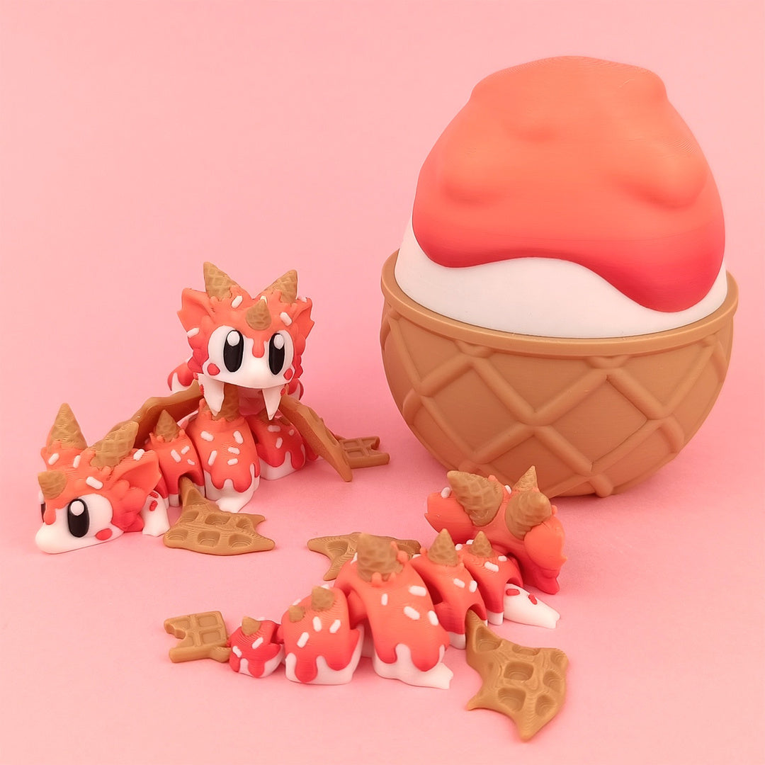 3DGOB design reference for Sugar Rush Mini Dragon. Display figures and scenery follow the selected package; see included contents.