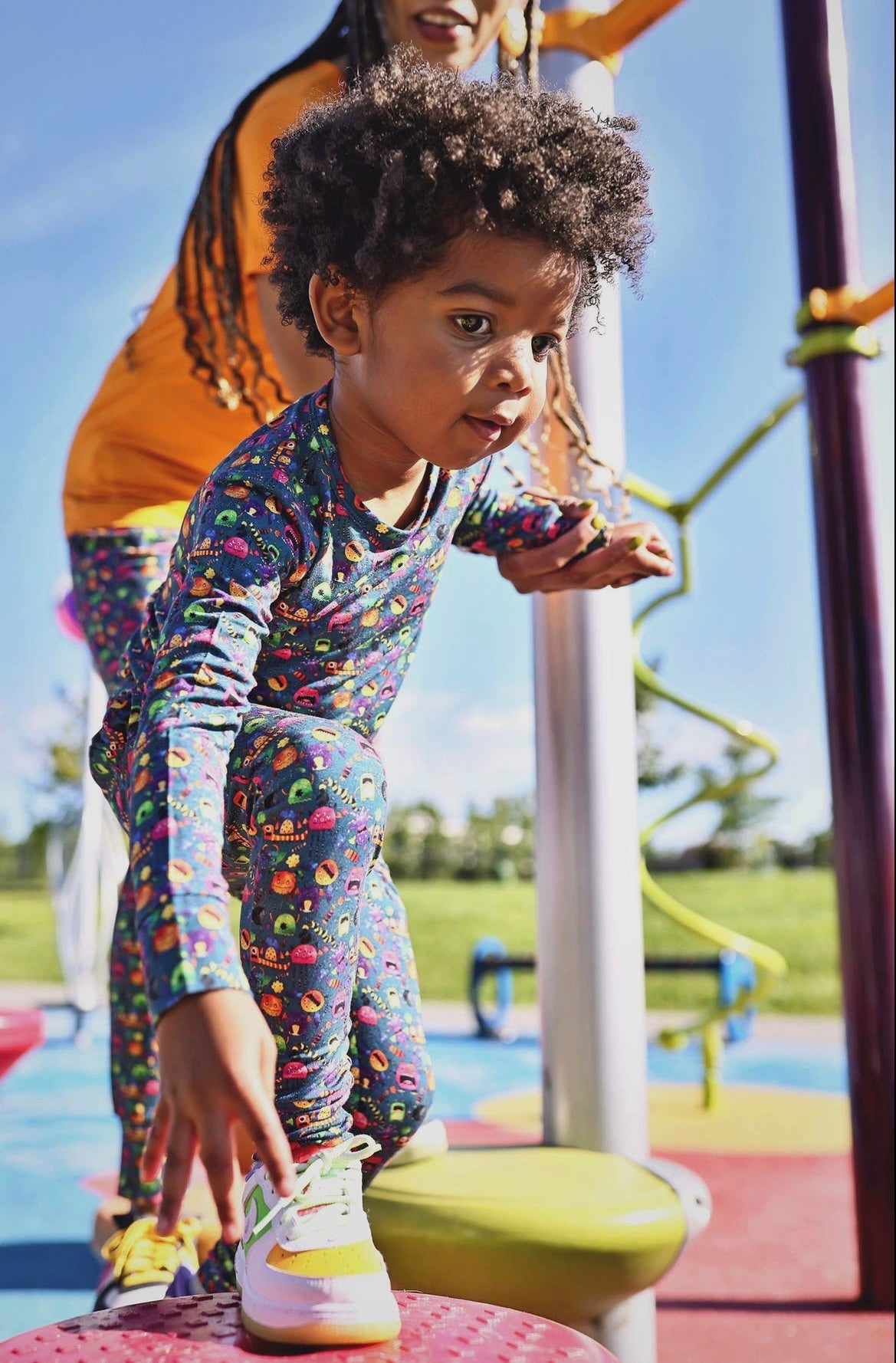 Cole's Spooky Monsters 2023 Long Sleeve PJ Set
