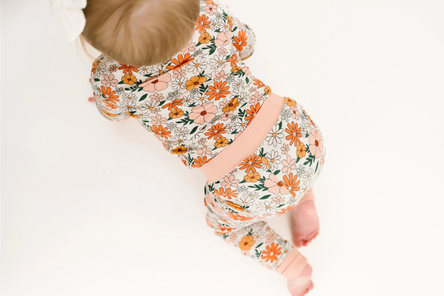Boho Floral Bamboo Two Piece Set