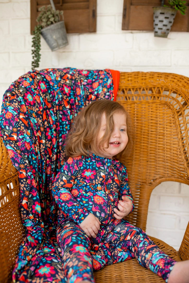 Foxy Folksy Zip Convertible Footie