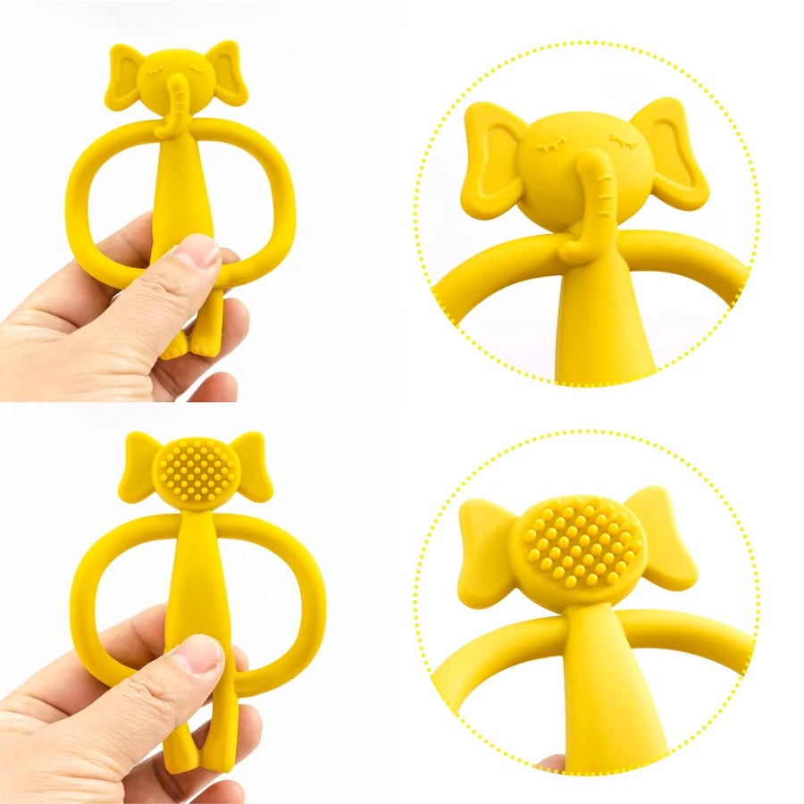 Baby Teething Silicone Elephant Teether