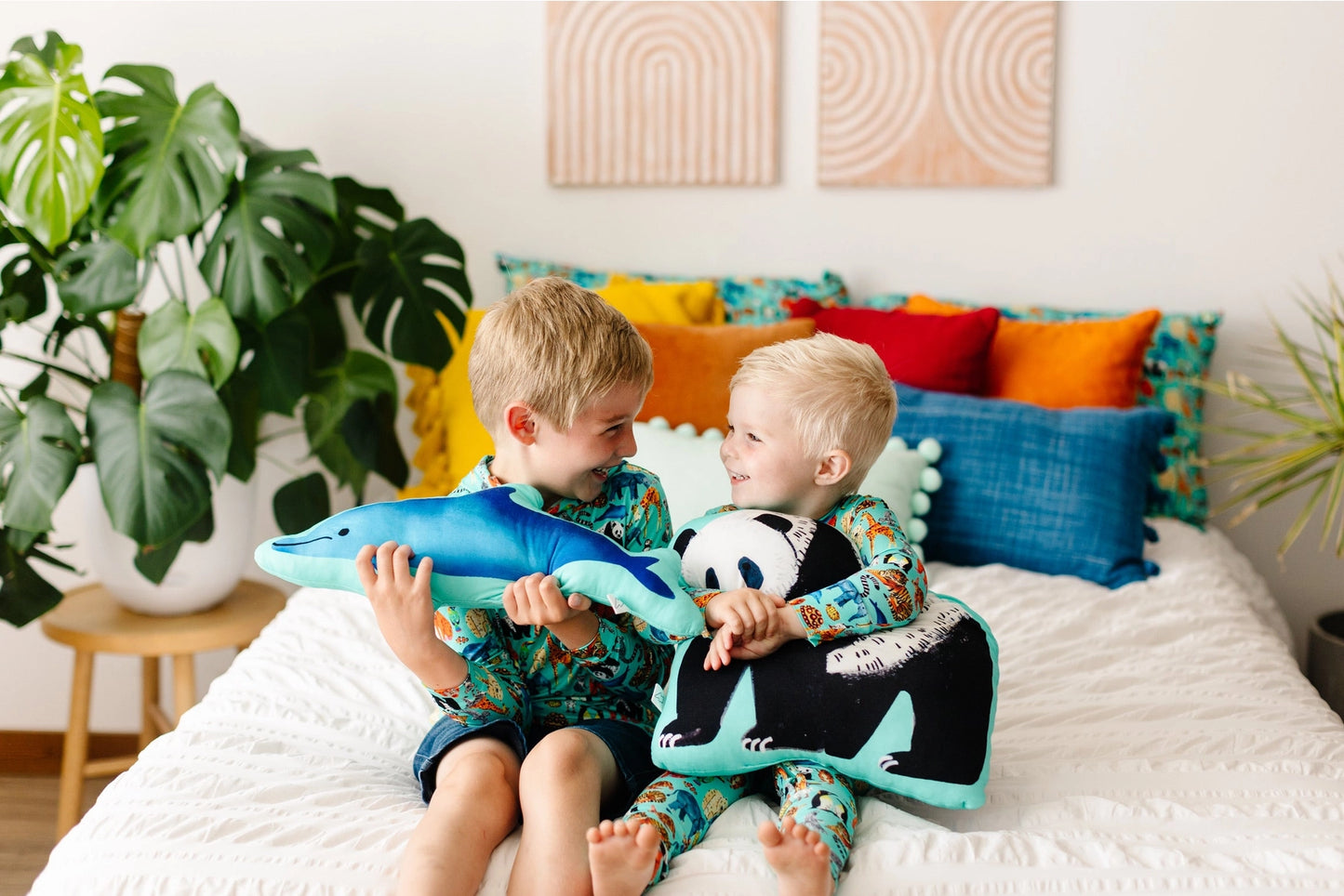 Wild Animals: Panda Bamboo Pillow