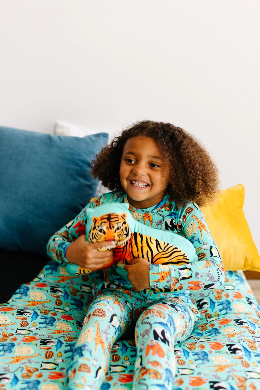 Wild Animals Long Sleeve PJ Set