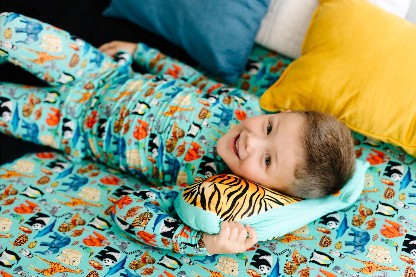 Wild Animals Long Sleeve PJ Set