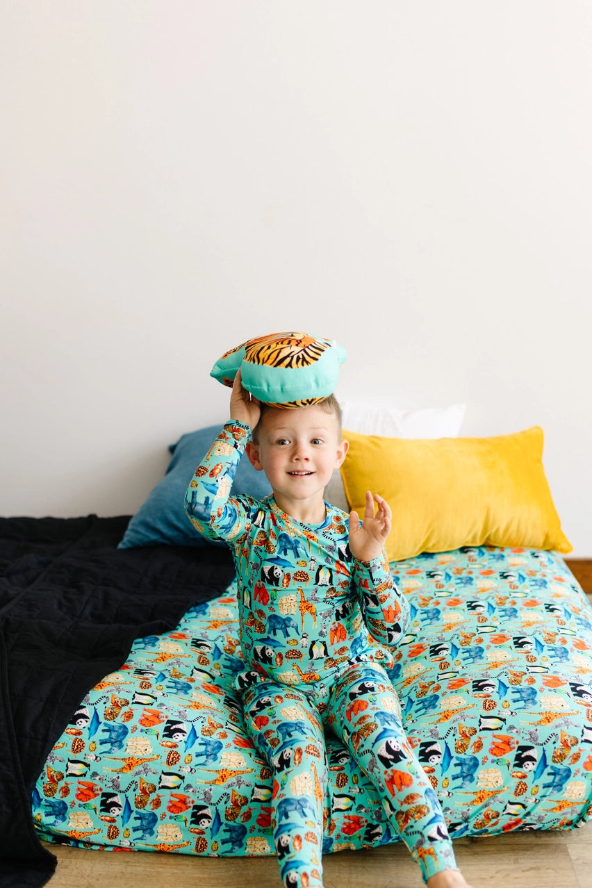 Wild Animals Long Sleeve PJ Set
