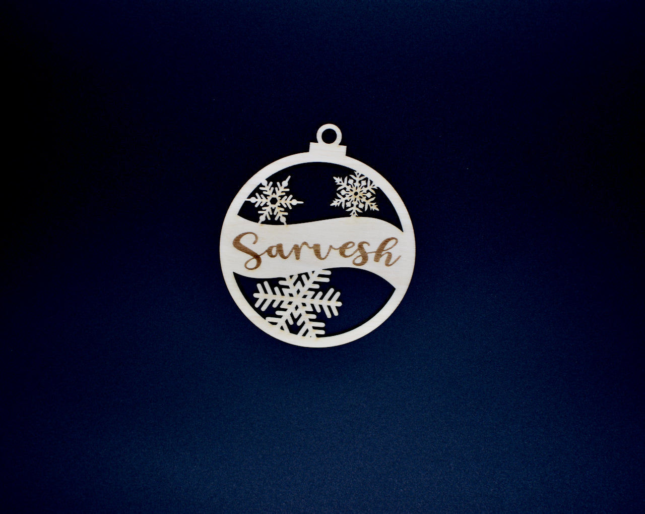 Personalized Christmas Ornament - Engraved - HappyBundle