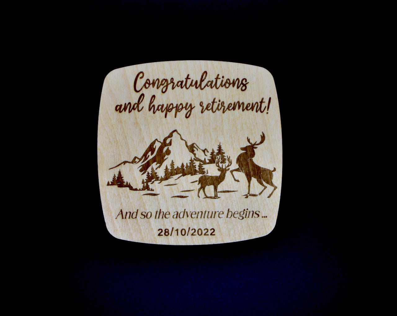 Adventure Begins Happy Retirement Decor - HappyBundle