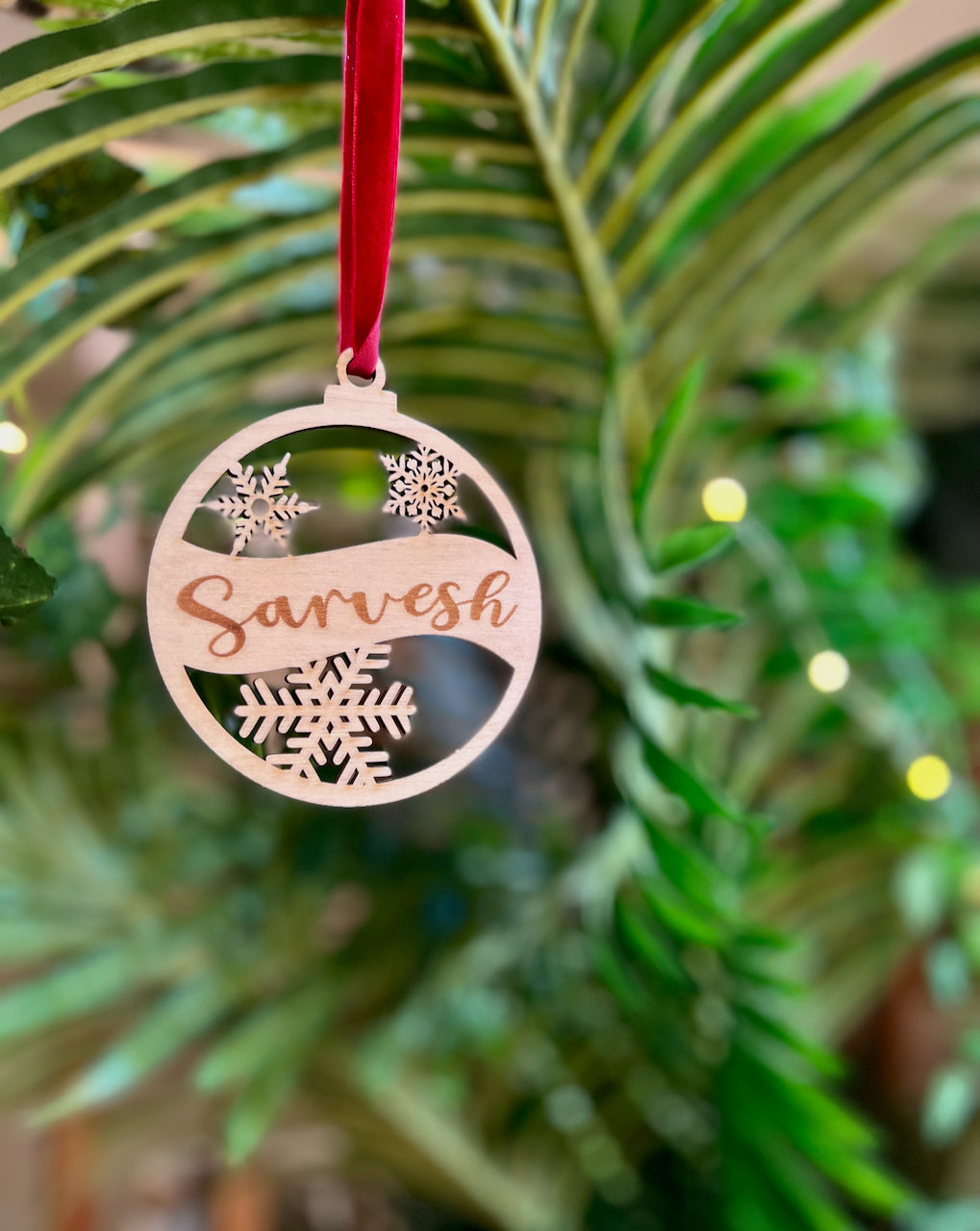 Personalized Christmas Ornament - Engraved - HappyBundle