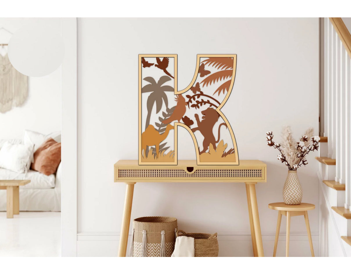 Letters Multilayer 3D - HappyBundle