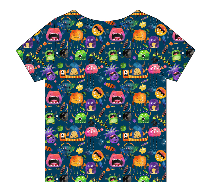 Cole's Spooky Monsters 2023 Pocket Tee