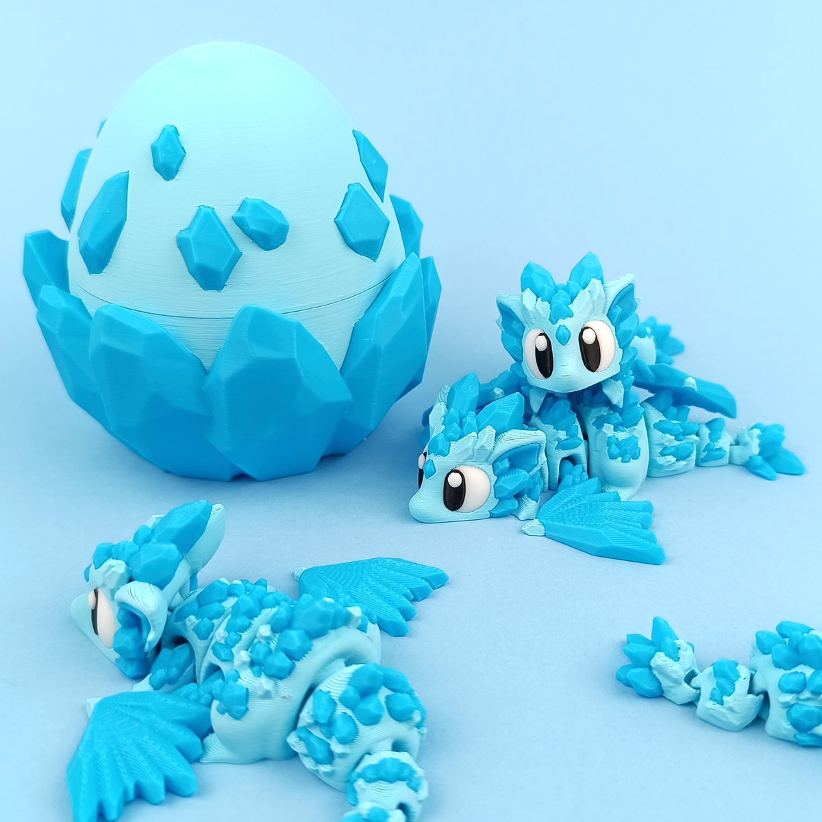 Example included in Dragon Bundle 2 — Set of 5: Crystal Mini Dragon; complete-group image pending.