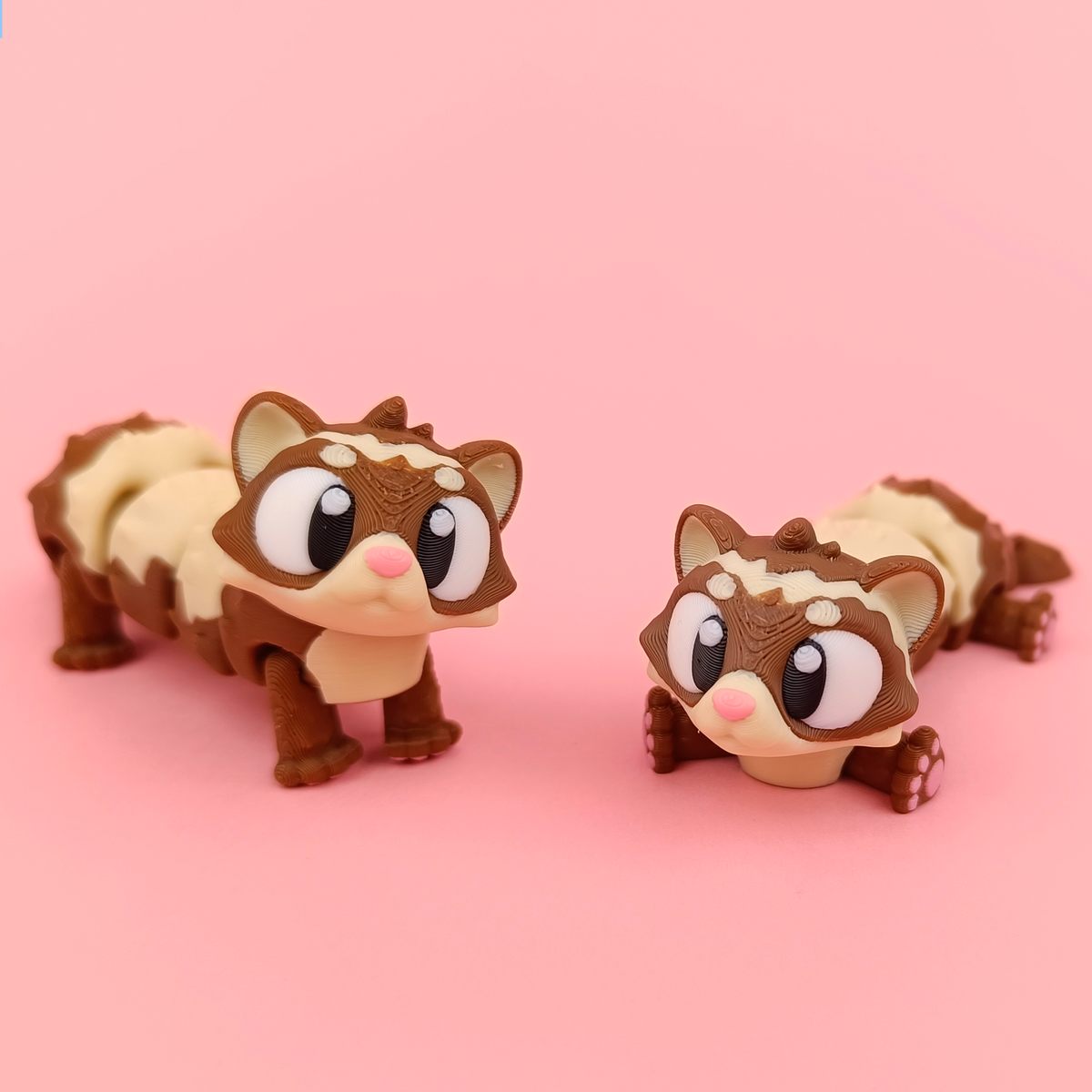 Pets & Little Companions example: Flexi Ferret. Choose a character using the animal picker.