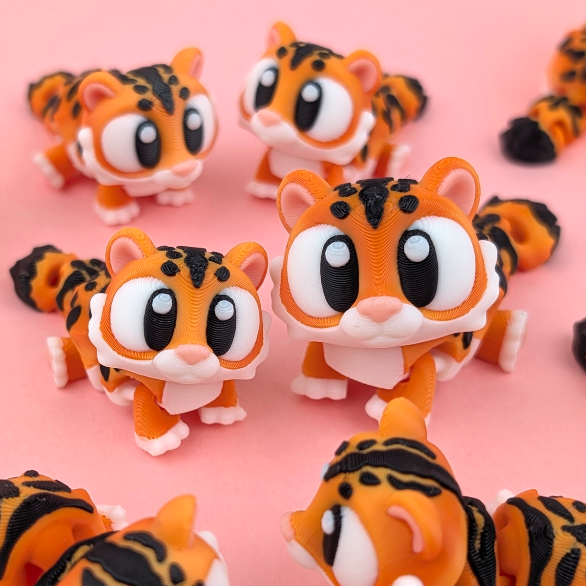 Example included in Rainforest Bundle 2 — Set of 6: Flexi Tiger; complete-group image pending.