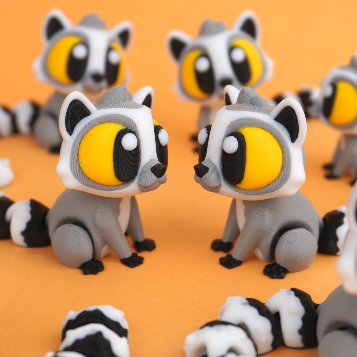 Example included in Rainforest Bundle 1 — Set of 6: Flexi Lemur; complete-group image pending.