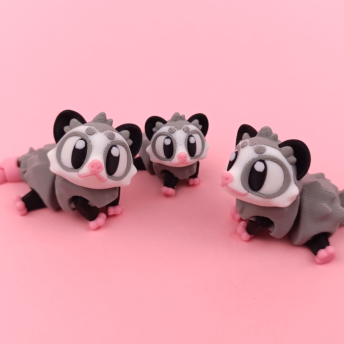 Example included in Woodland Bundle 2 — Set of 6: Flexi Opossum; complete-group image pending.