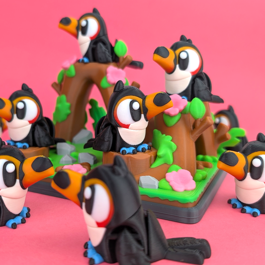 3DGOB design reference for Jungle Park Playset. Display figures and scenery follow the selected package; see included contents.