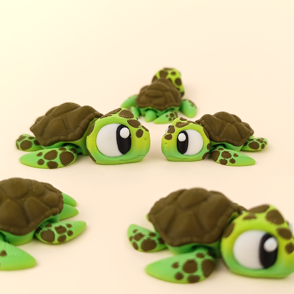 Sea Turtle — one included in this bundle; colours may vary