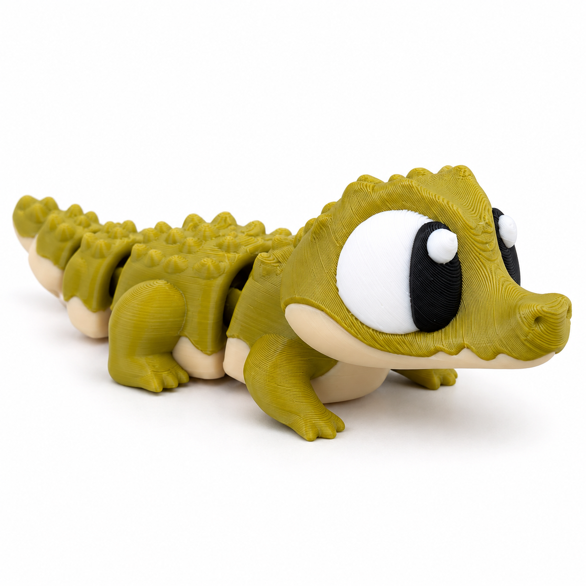 Crocodile — included in Pond & Wetland Pals — 4 Animals; edited reference image on white.