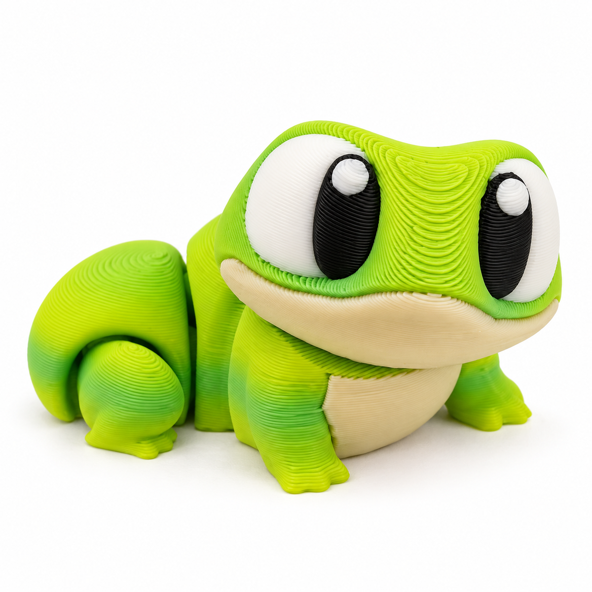 Frog — included in Pond & Wetland Pals — 4 Animals; edited reference image on white.