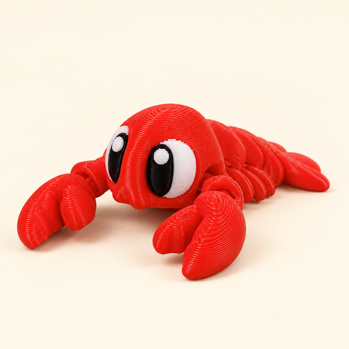 Flexi Lobster — one included in this bundle; colours may vary