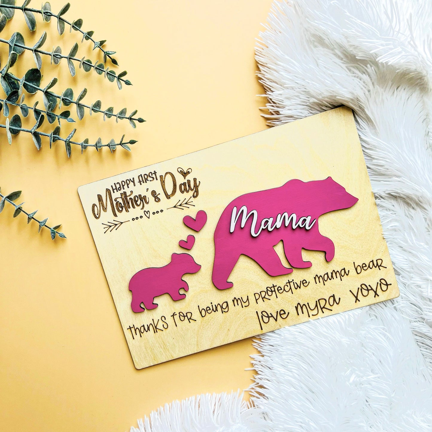 Mumma Bear with Cub - Mothers Day Special