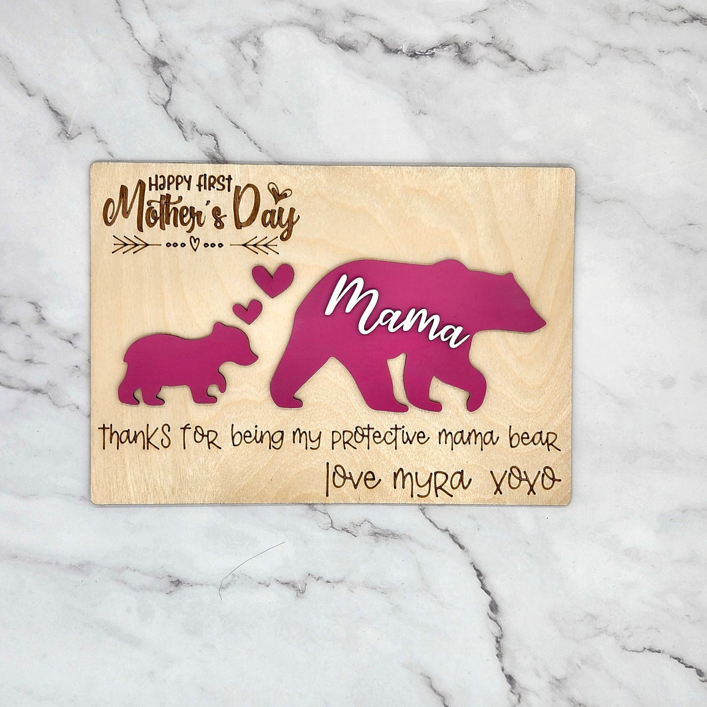 Mumma Bear with Cub - Mothers Day Special