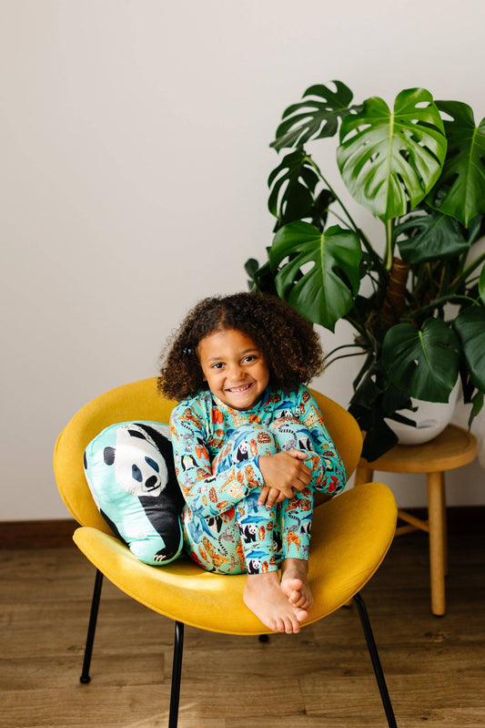 Wild Animals: Panda Bamboo Pillow
