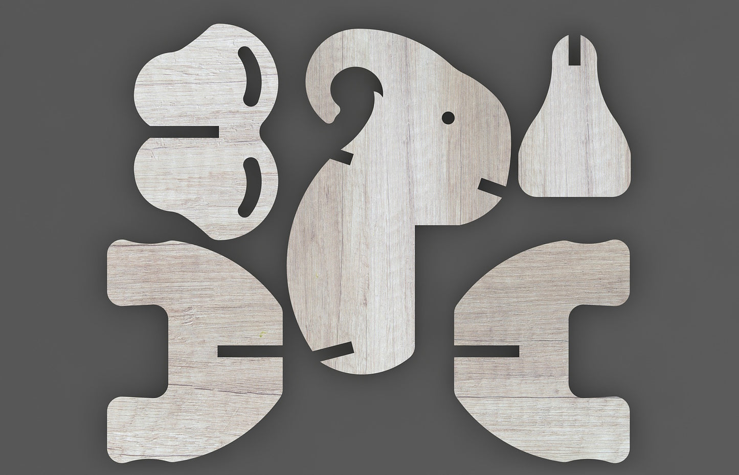 Elephant puzzle - HappyBundle