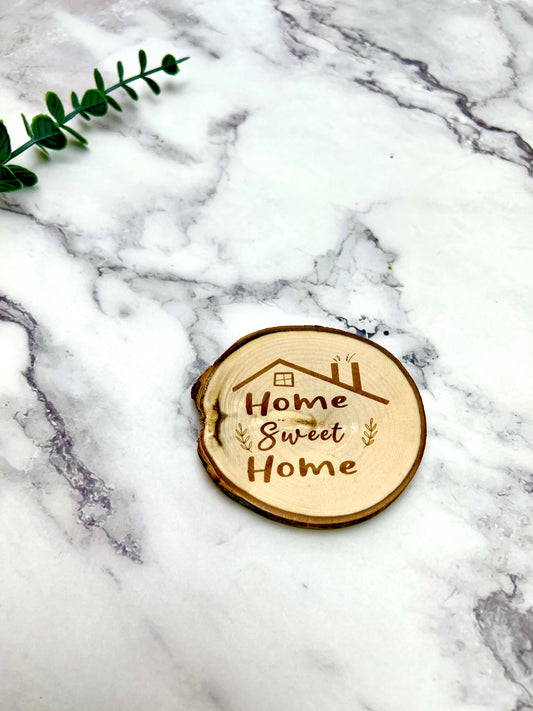 Home Sweet Home Coasters - Set of 6 - HappyBundle