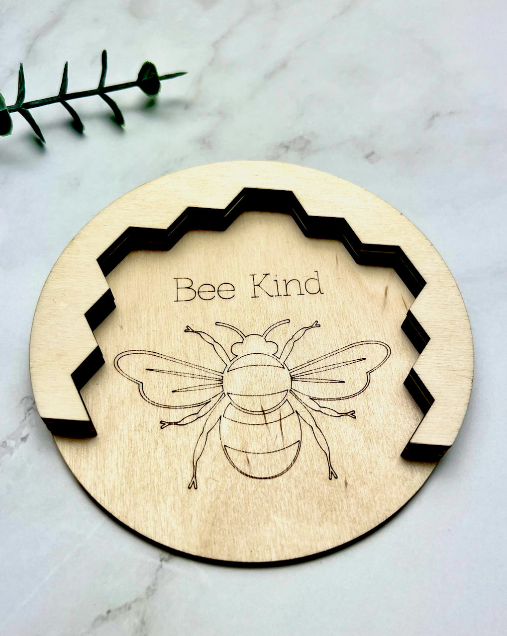 Honeycomb Bee Coasters - Set of 6 - HappyBundle